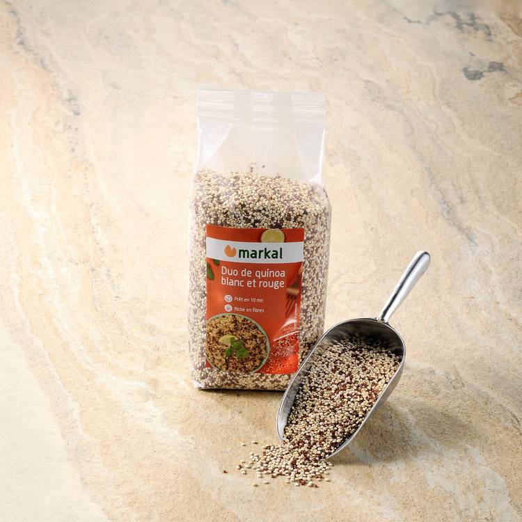 Le Duo de quinoa blanc et rouge BIO