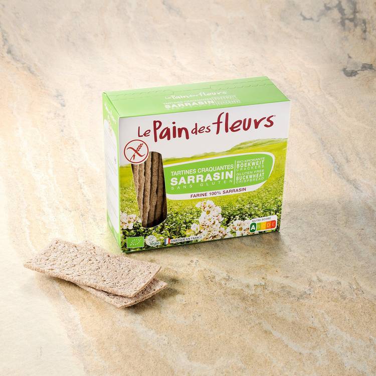 Les Tartines craquantes au sarrasin BIO et sans gluten 300g