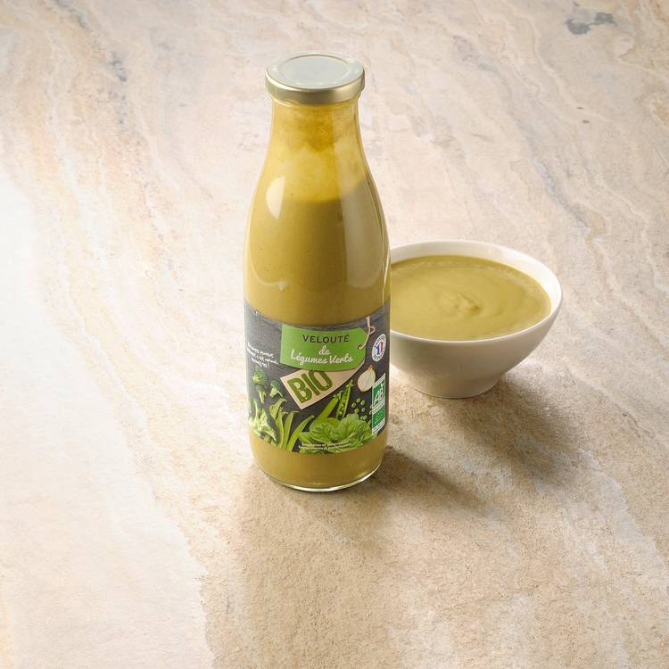 Le Velouté aux légumes verts BIO