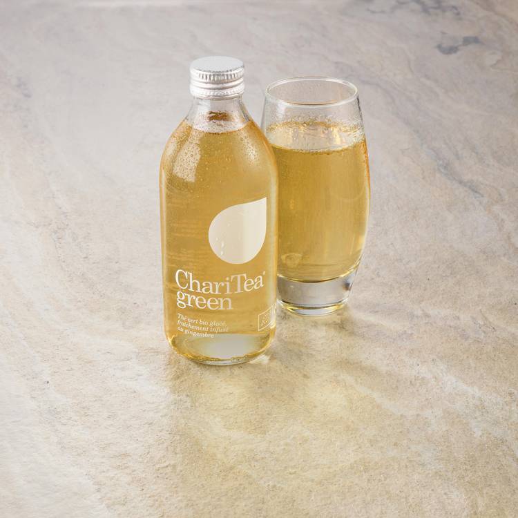 La ChariTea vert et gingembre BIO "Lemonaid"