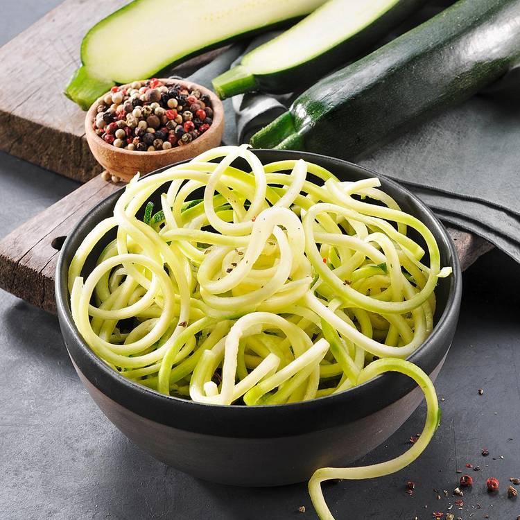 Les Spaghettis de courgette