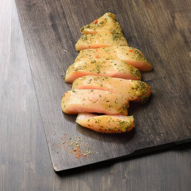 Les Filets de poulet marinade garrigue