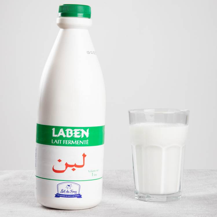 Le Lait de vache fermenté "Laben"