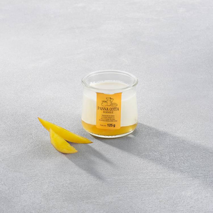 La Panna cotta mangue