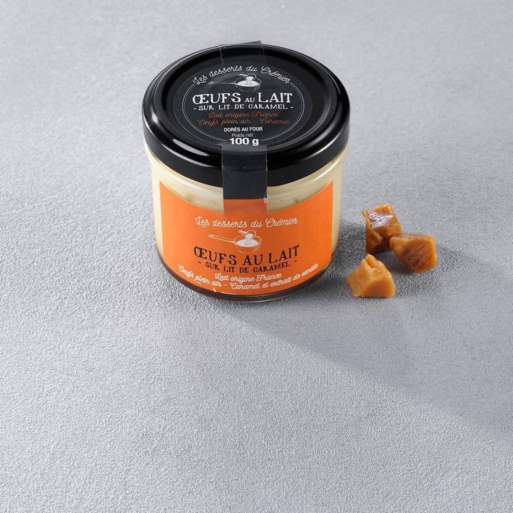 Les Œufs au lait sur lit de caramel