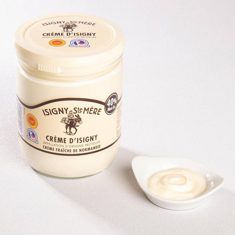 La Crème fraîche d'Isigny épaisse AOP 400g