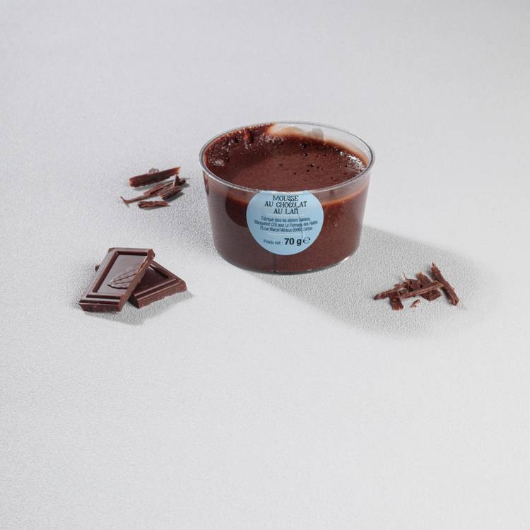 La Mousse au chocolat au lait