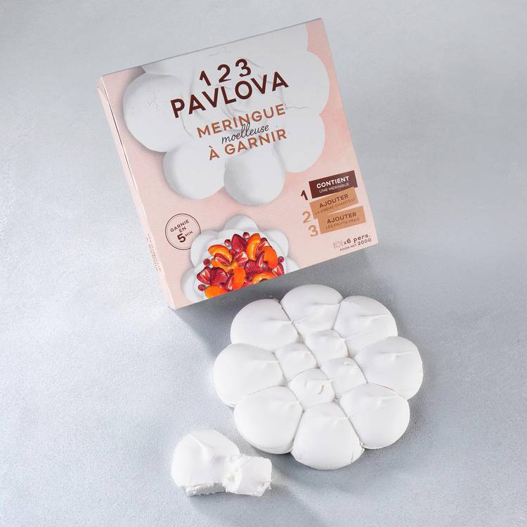 La Meringue à garnir pour pavlova
