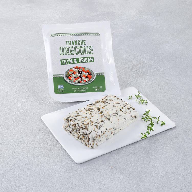 La Tranche de brebis chèvre origan et thym