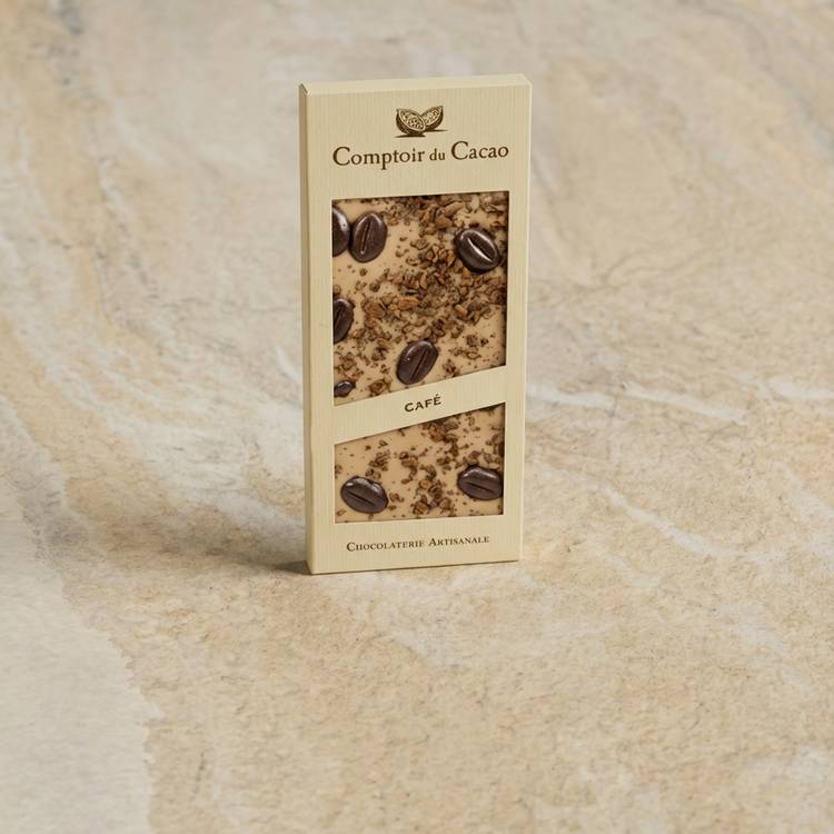 La Tablette café blond "Comptoir du cacao"