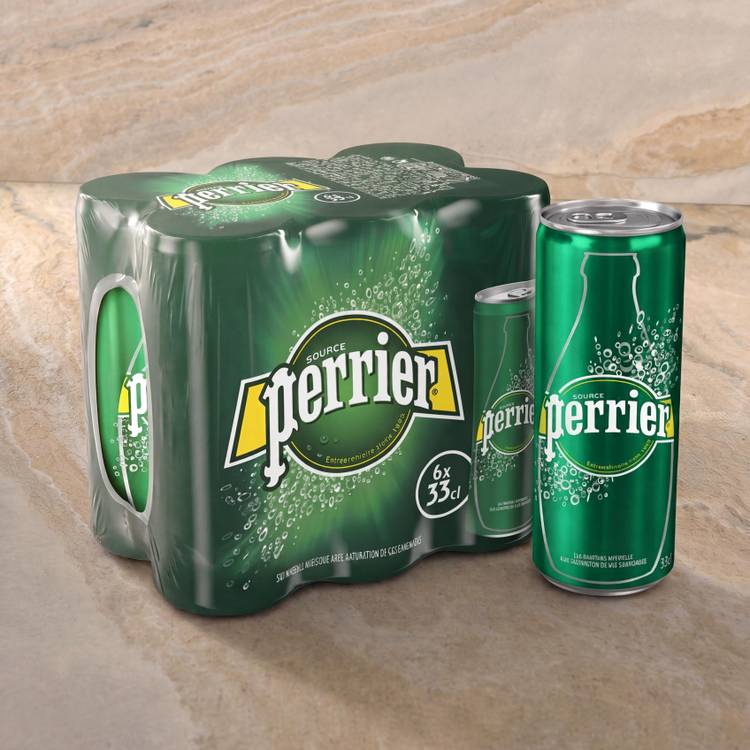 Le Pack d'eau minérale gazeuse "Perrier"