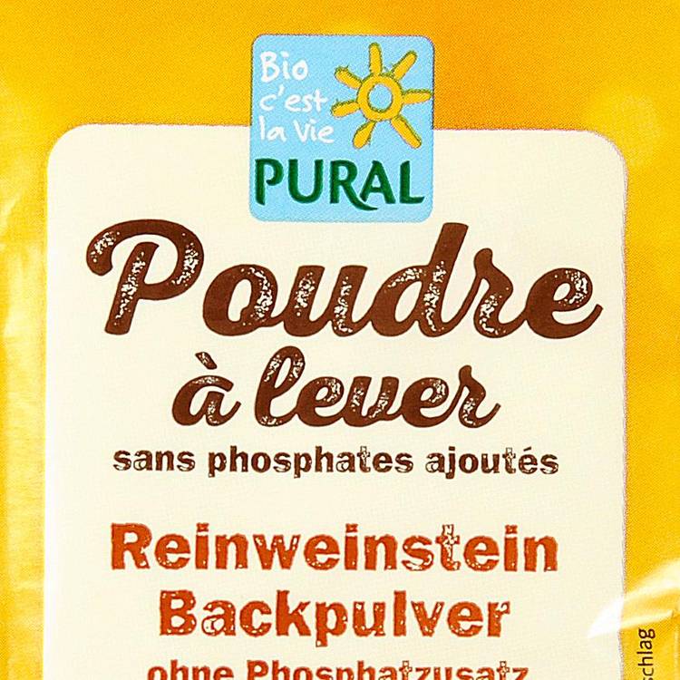 La Poudre à lever sans phosphates BIO