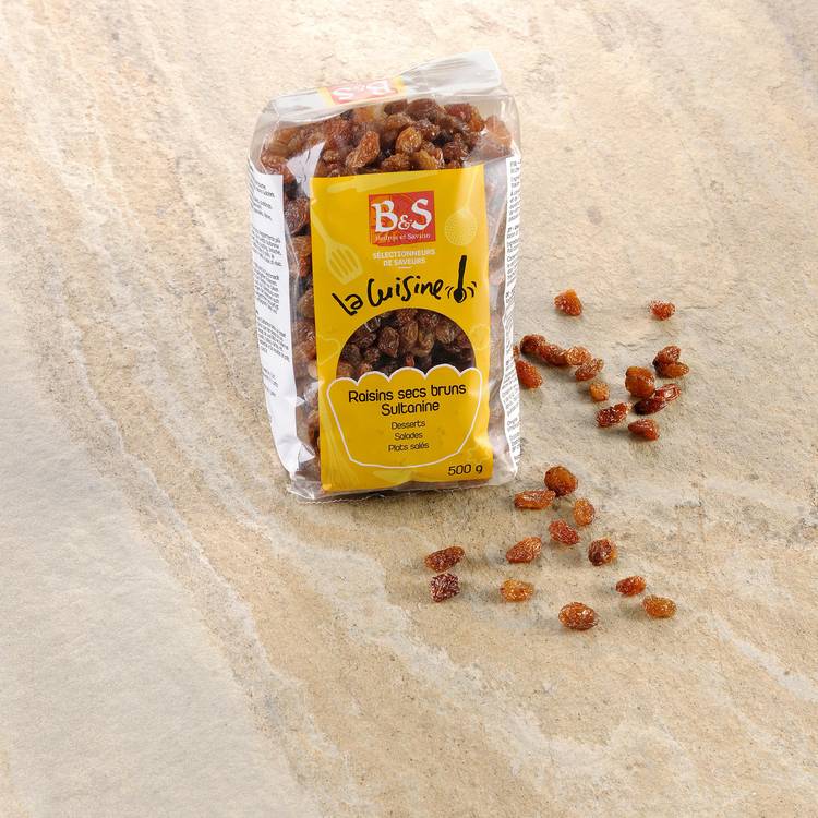 Les Raisins bruns sultanine