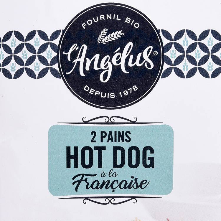 Le Pain à hot dog BIO