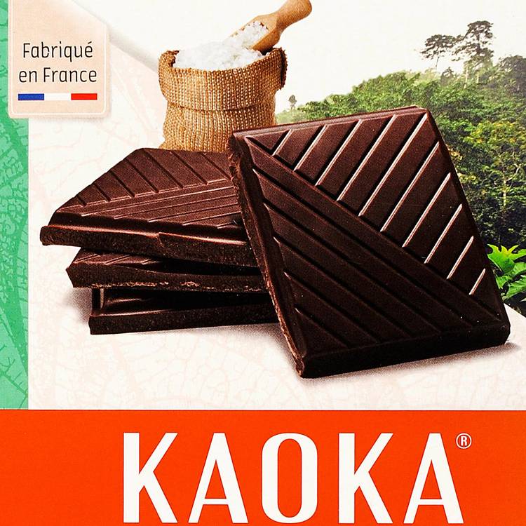 Le Chocolat noir fleur de sel BIO