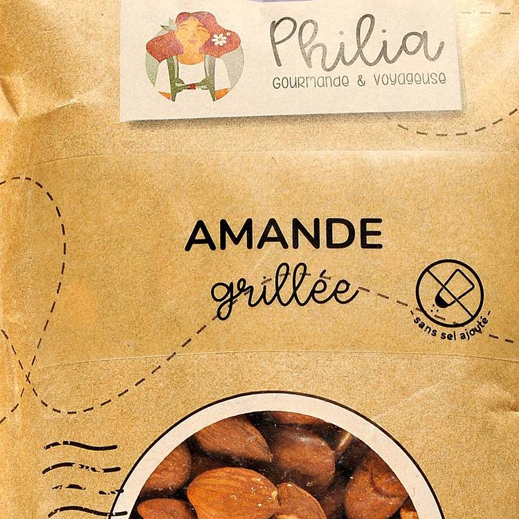 Les Amandes grillées BIO