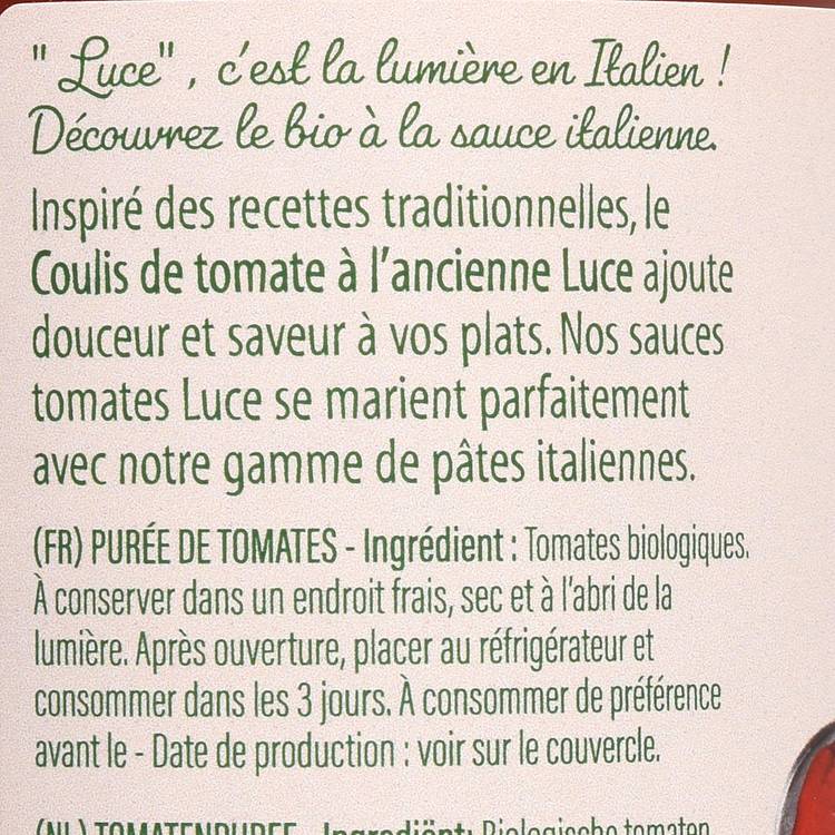 Le Coulis de tomates à l'ancienne BIO