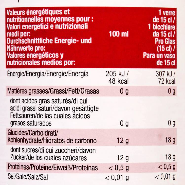 Le Nectar de fruits de la passion