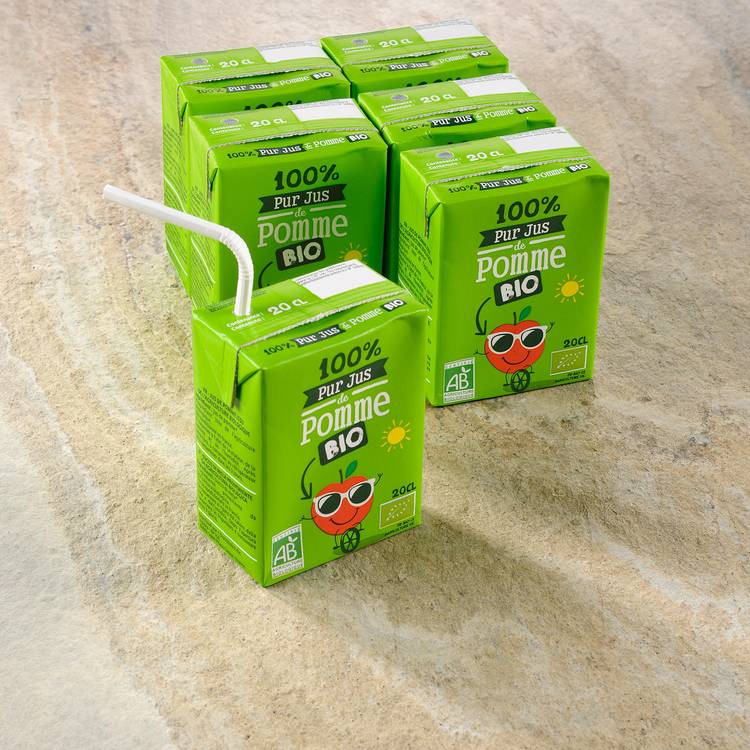 Le Pack de jus de pomme BIO
