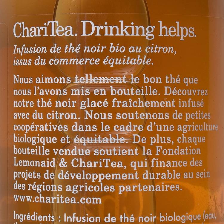 La ChariTea noir BIO "Lemonaid"