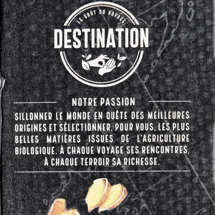 Le Thé vert citron gingembre BIO