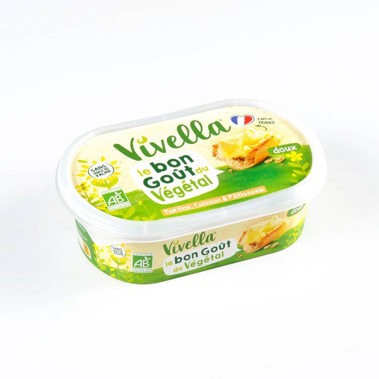 La Margarine végétale douce BIO