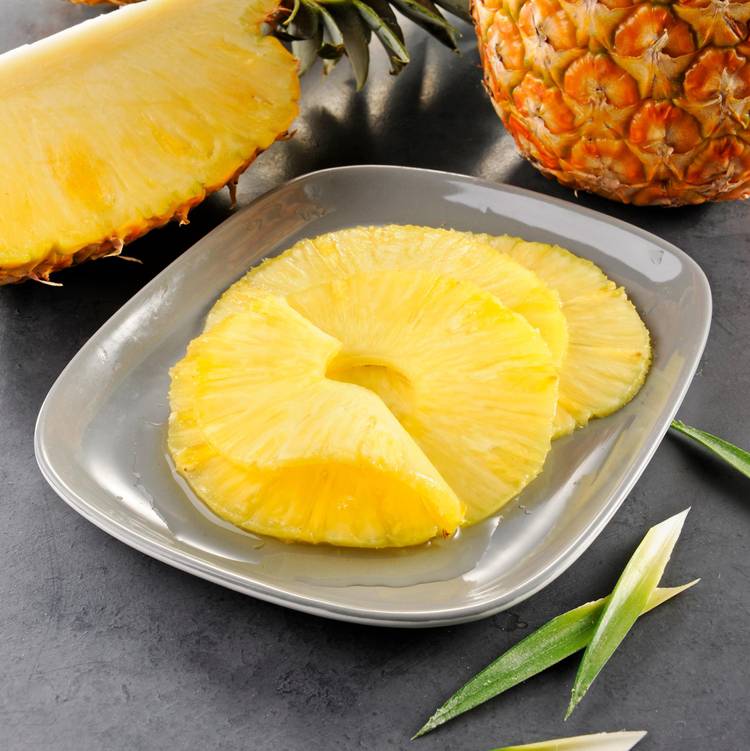 Le Carpaccio d'ananas
