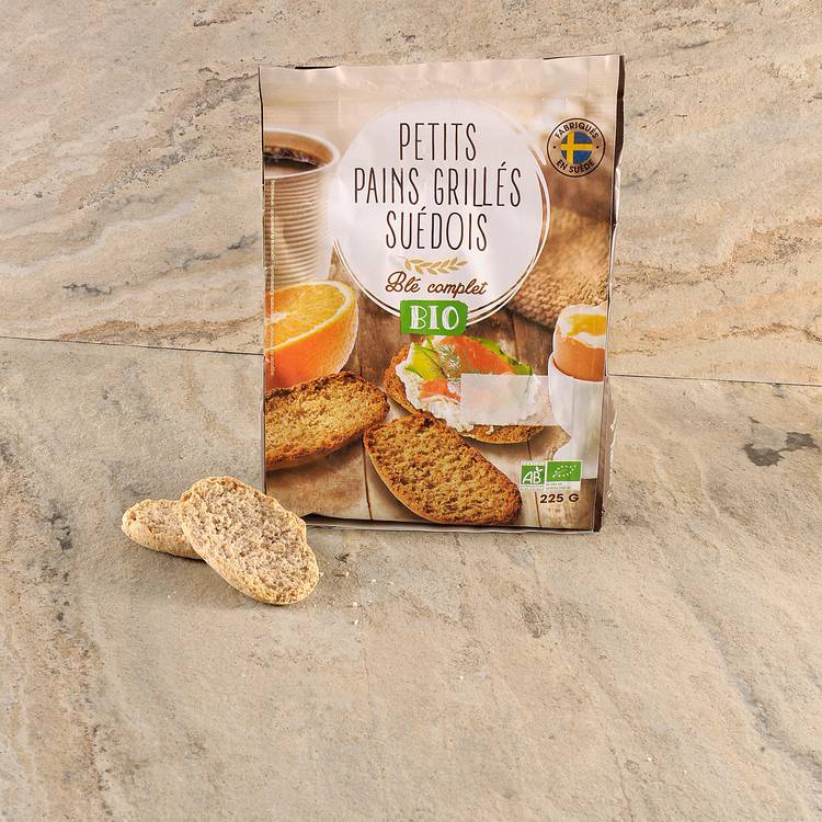 Les Biscottes suédoises BIO