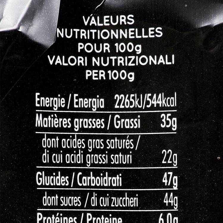 Les Palets de chocolat noir dessert