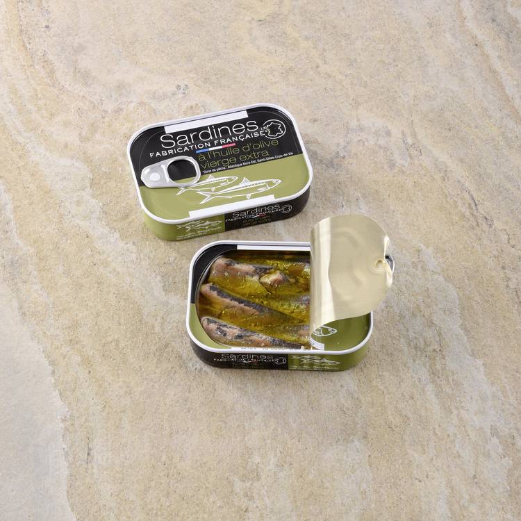 Les Sardines à l'huile d'olive