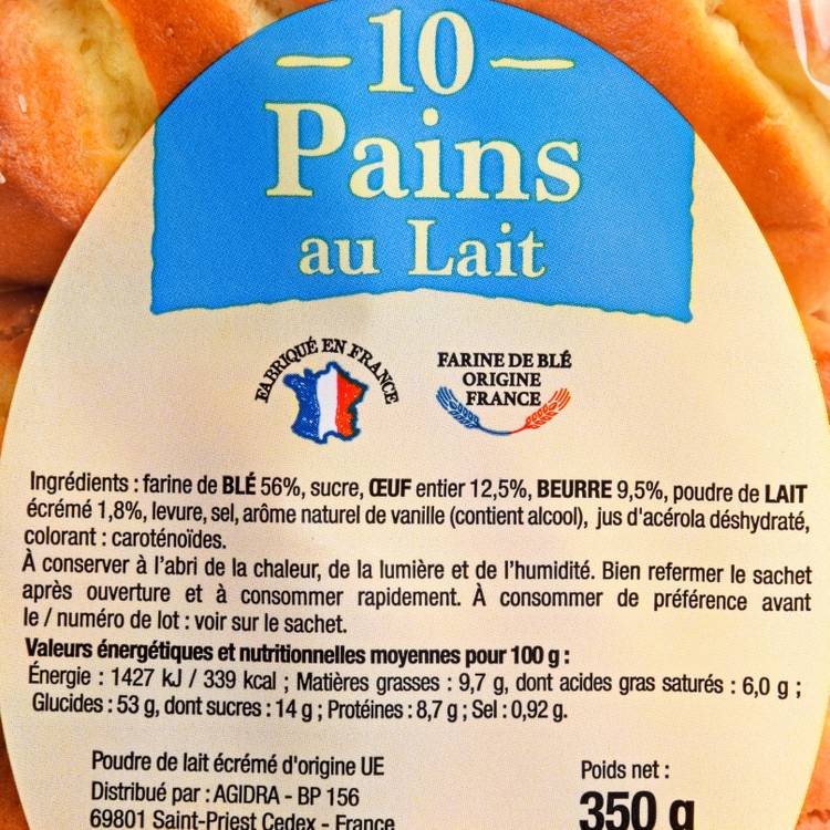 Les Pains au lait