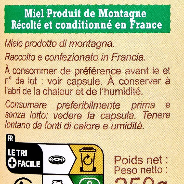 Le Miel de montagne