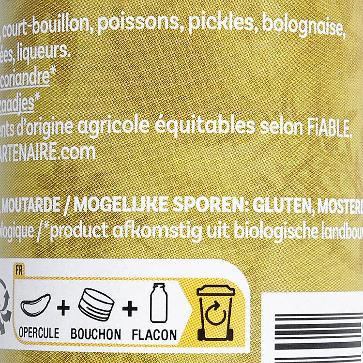 Les Graines de coriandre BIO