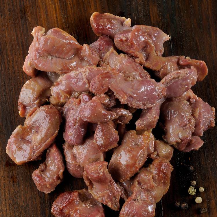 Les Gésiers de poulet confits à la graisse de canard