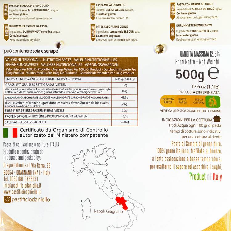 Les Paccheri di Gragnano IGP