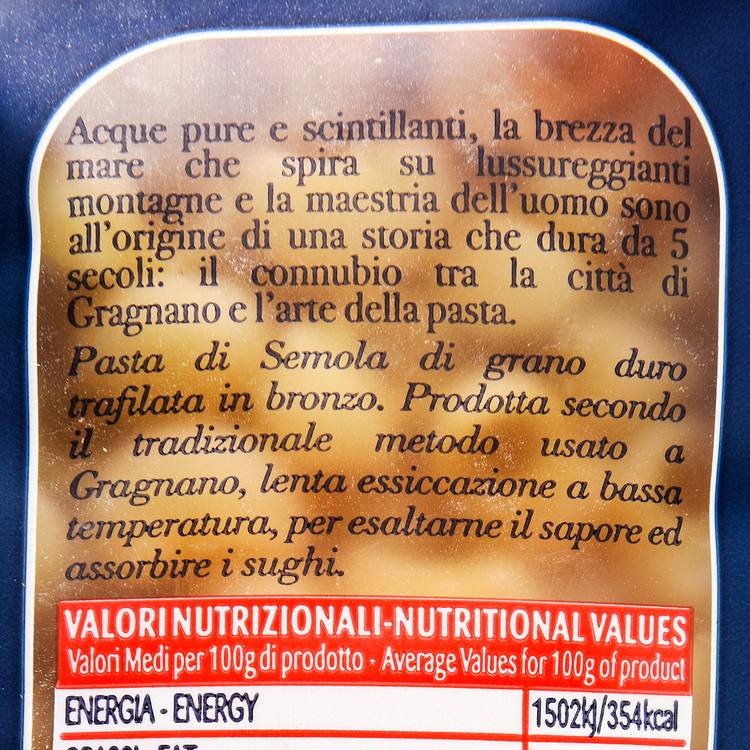 Les Gancetti  rigati  "Arrighi"