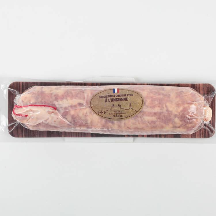 Le Saucisson à cuire de Lyon à l'ancienne