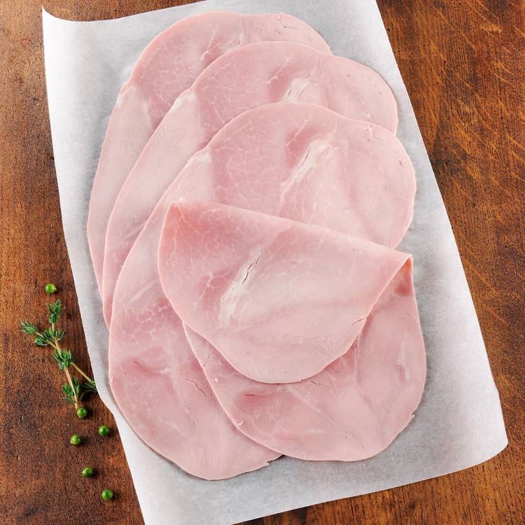 Le Jambon cuit à l'ancienne dégraissé sans couenne