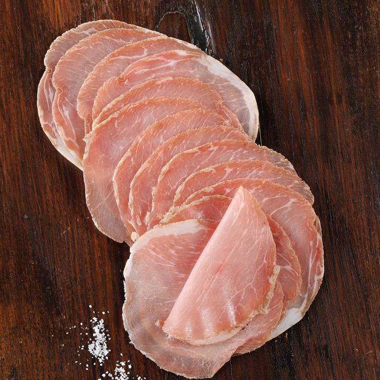Le Bacon sec au sel