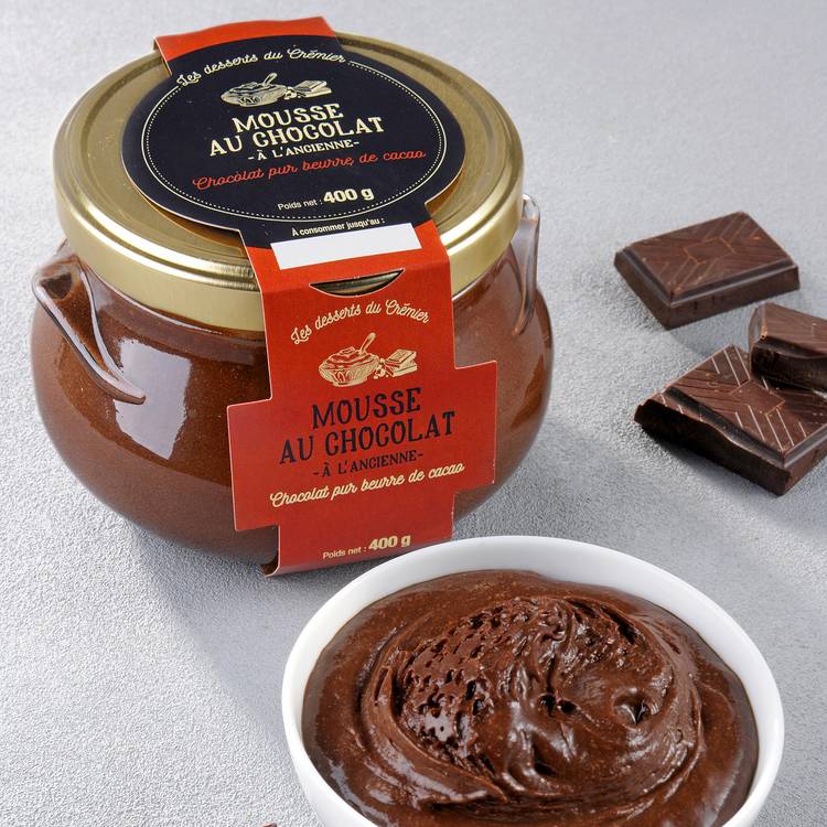 La Mousse au chocolat à l'ancienne