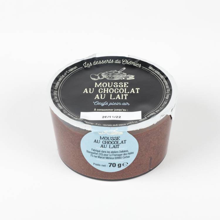 La Mousse au chocolat au lait