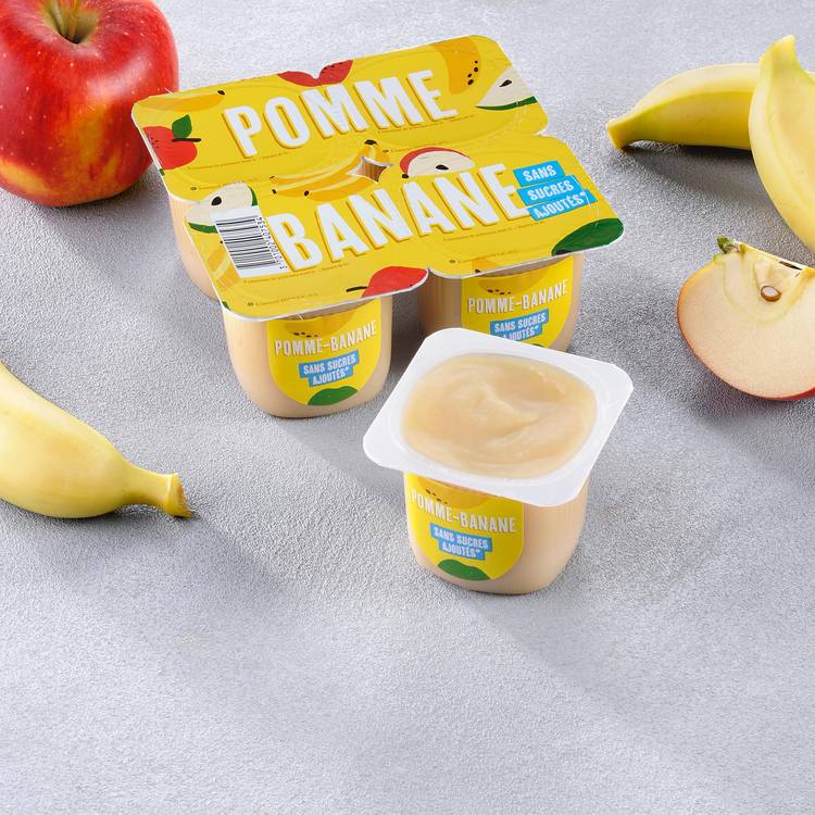 Les Compotes de pomme-banane