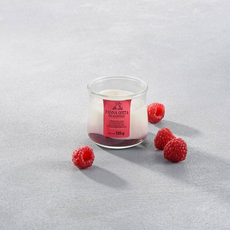 La Panna cotta framboise