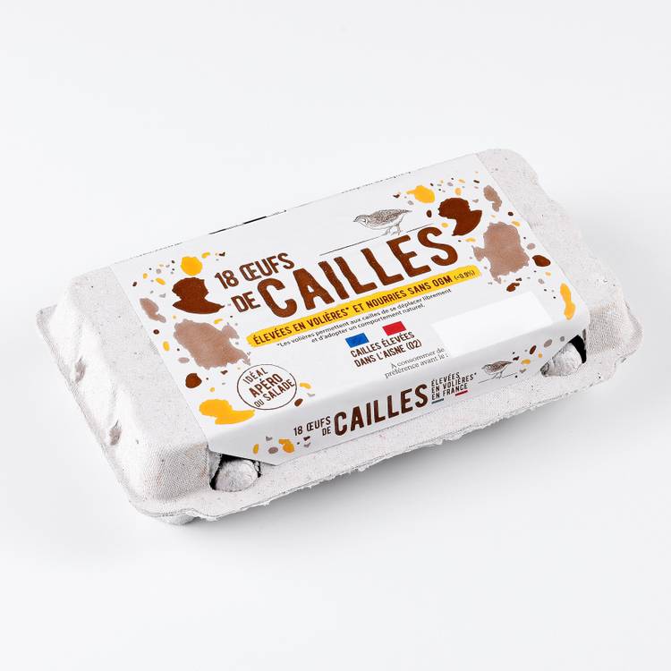 Les 18 Œufs de caille