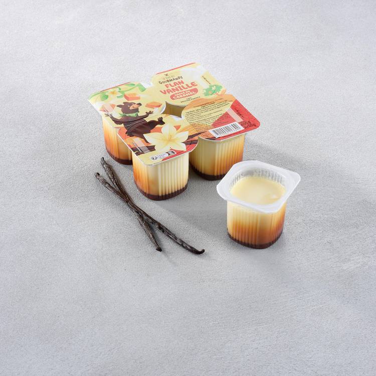 Les Flans vanille caramel