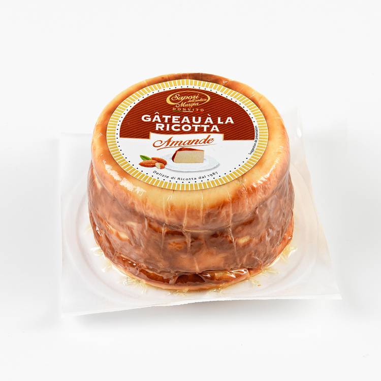 Le Gâteau à la ricotta aux amandes