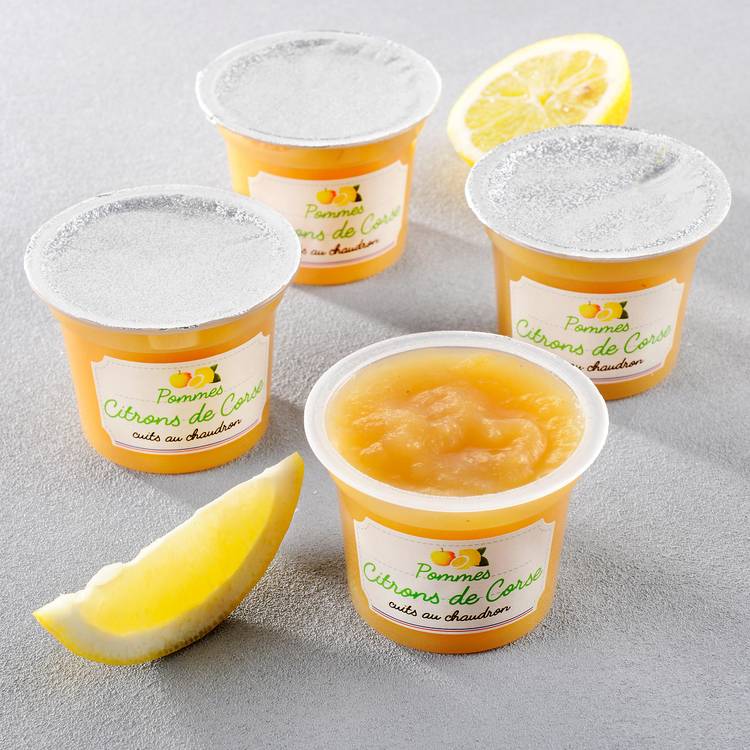 Les Compotes de pommes et citrons de Corse
