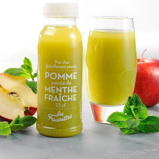 Le Pur de  jus pomme & menthe