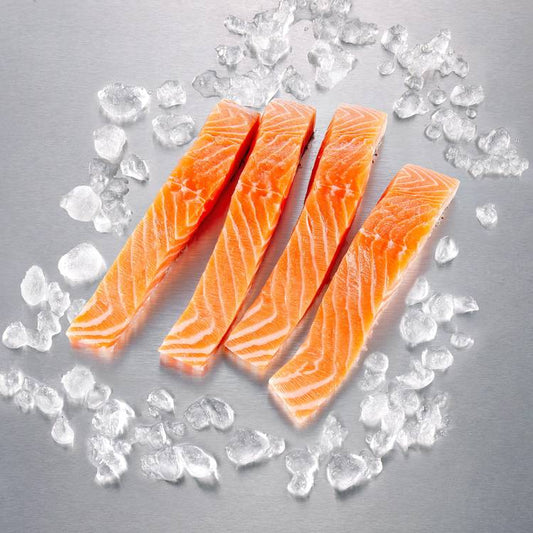 Les 4 Pavés de saumon d'élevage