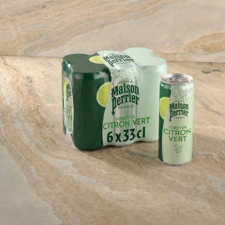 Le Pack d'eau gazeuze citron vert "Perrier"